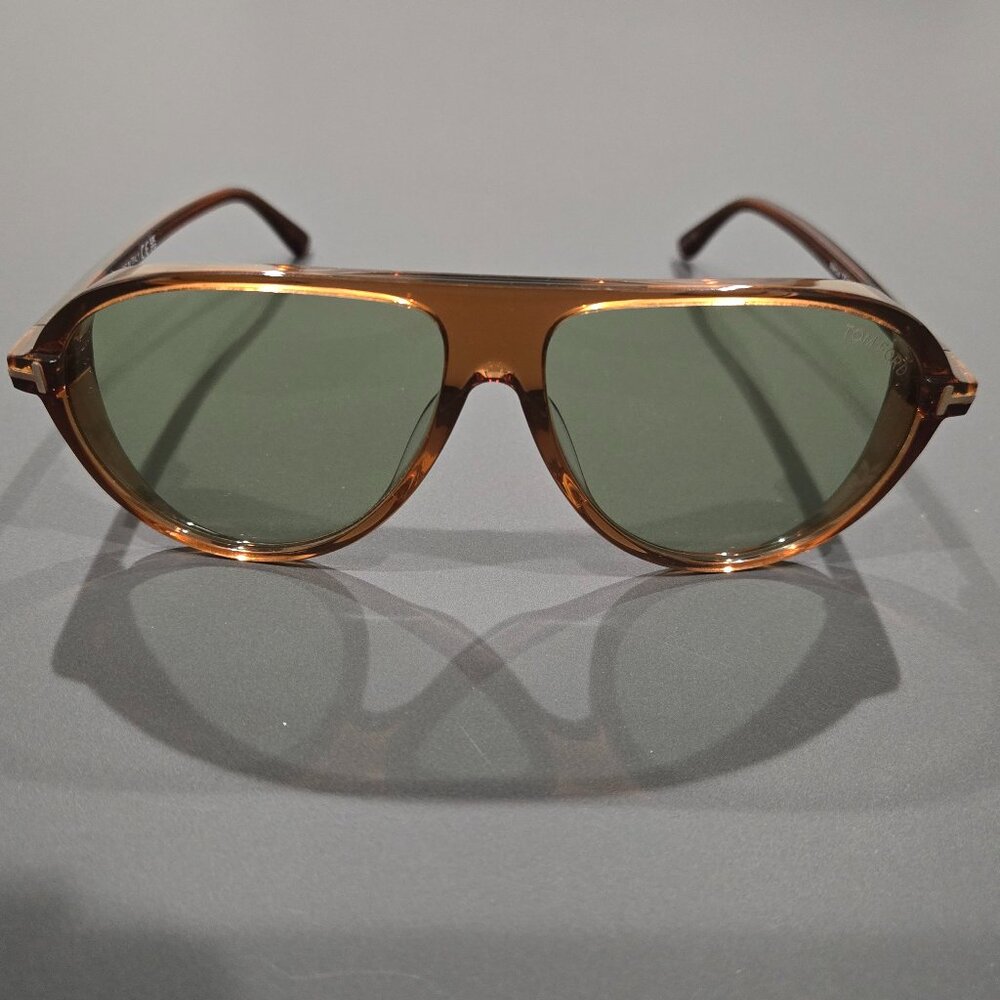 Tom Ford Marcus Aviator Sunglasses - TF1023 48N 60-13 140-1 - Brown